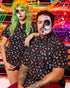 LOS MUERTOS PARTY SHIRT SHORT SLEEVE BUTTON UP  - MENS